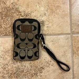 Coach wristlet